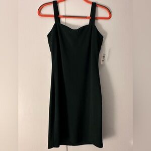 Green Knee-Length Dress